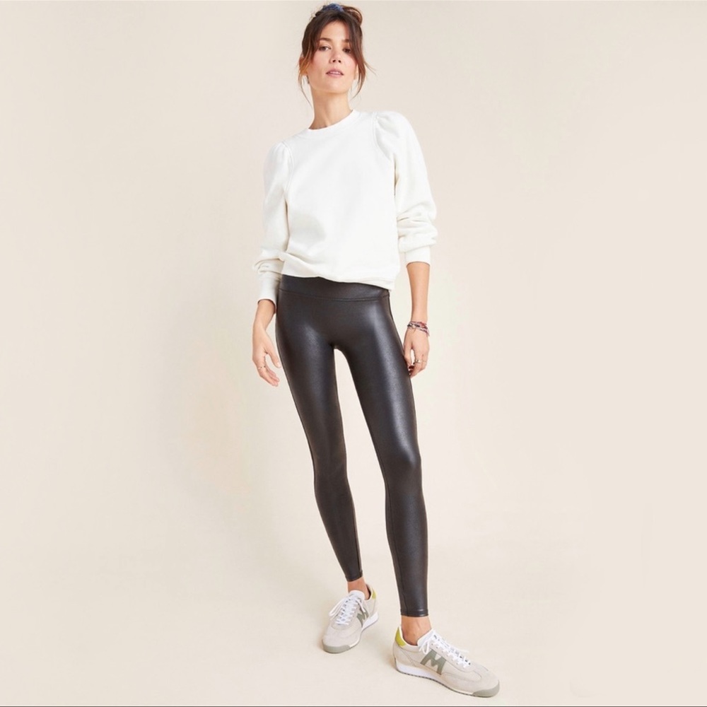 nwot spanx faux leather legging - Picture 10 of 11